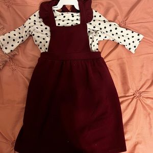 Dress and shirt set